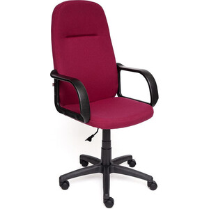 Кресло TetChair Leader ткань, бордо 2604 кресло офисное chairman 9801 с 2 ткань черное