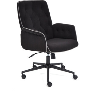 Кресло TetChair Madrid флок, черный 35 кресло tetchair comfort lt 22 флок коричневый 6