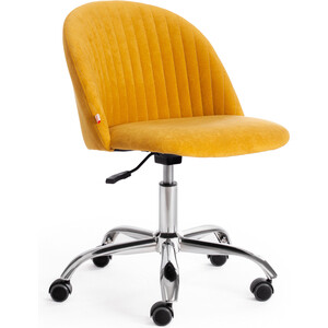 Кресло TetChair Melody велюр Clermon, горчичный 170 офисное кресло для персонала dobrin diana lm 9800 gold велюр mj9 101