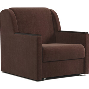 Кресло-кровать Шарм-Дизайн Аккорд Д 60 велюр Дрим шоколад кресло кровать шарм дизайн аккорд м 70 велюр дрим эппл