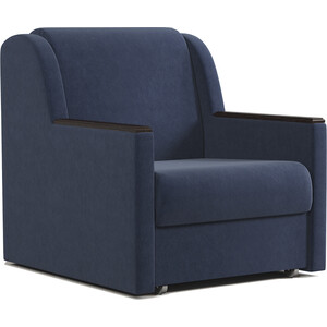 Кресло-кровать Шарм-Дизайн Аккорд Д 70 велюр Ультра миднайт кресло кровать шарм дизайн шарм 80 велюр ультра миднайт