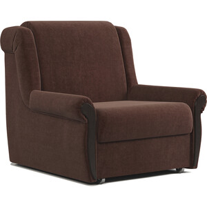 Кресло-кровать Шарм-Дизайн Аккорд М 60 велюр Дрим шоколад кресло кровать шарм дизайн аккорд д велюр париж и экокожа шоколад