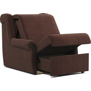 Кресло-кровать Шарм-Дизайн Аккорд М 90 велюр Дрим шоколад