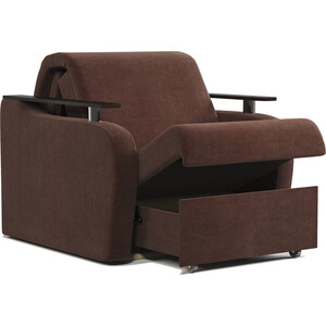 Кресло-кровать Шарм-Дизайн Гранд Д 60 велюр Дрим шоколад