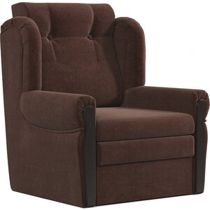 Кресло-кровать Шарм-Дизайн Классика М велюр Дрим шоколад офисное кресло для персонала dobrin terry lm 9400 пудрово розовый велюр mj9 32