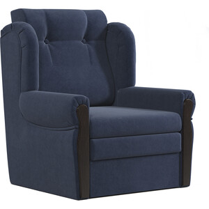 Кресло-кровать Шарм-Дизайн Классика М велюр Ультра миднайт кресло кровать шарм дизайн шарм велюр париж и экокожа беж
