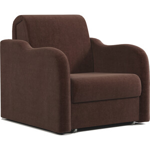 Кресло-кровать Шарм-Дизайн Коломбо 60 велюр Дрим шоколад кресло кровать шарм дизайн коломбо бп 90 велюр дрим шоколад