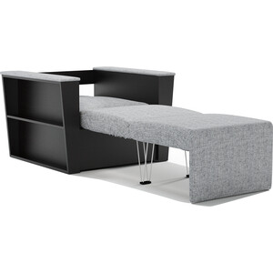 Кресло-кровать Шарм-Дизайн Бруно 2 венге и серый