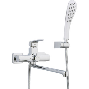 Смеситель для ванны Gappo G2250-8 универсальный, хром (6959477694530) лейка для душевой системы 26 см gappo g004 26