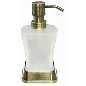 Дозатор для жидкого мыла Wasserkraft Exter светлая бронза (K-5599)