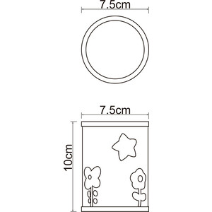 Стакан для ванной Wasserkraft Ammer розовый (K-6428)
