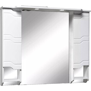 Зеркальный шкаф Runo Стиль 105х80 белый (00000001119) стиль жизни наст игра элементарно 2 13 заложников арт ls95 3