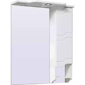 Зеркальный шкаф Runo Стиль 65х80 правый, белый (УТ000002339) чехол накладка софт кроссовки мужские уличный стиль для xiaomi redmi note 10s