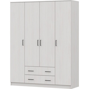Шкаф SV - мебель ШК 1 ясень анкор светлый шкаф для одежды афина 600 × 343 × 2078 мм 2 двери ясень анкор светлый
