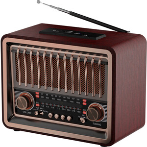 Радиоприемник Ritmix RPR-089 REDWOOD портативный радиоприемник ritmix rpr 155