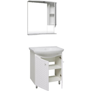 Мебель для ванной Runo Милано 65х44 белая