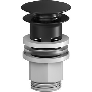 Донный клапан Am.Pm Click-Clack черный матовый (F0700P22) донный клапан bronze de luxe 21971b