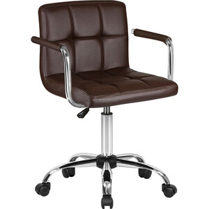 Офисное кресло для персонала Dobrin TERRY LM-9400 коричневый офисное кресло для персонала dobrin monty lm 9800 кремовый