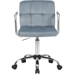 Офисное кресло для персонала Dobrin TERRY LM-9400 пудрово-голубой велюр (MJ9-74)