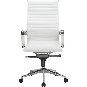 Офисное кресло для руководителей Dobrin CLARK LMR-101F белый