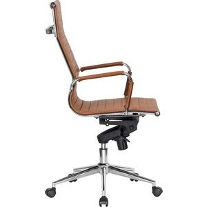 Офисное кресло для руководителей Dobrin CLARK LMR-101F светло-коричневый №321