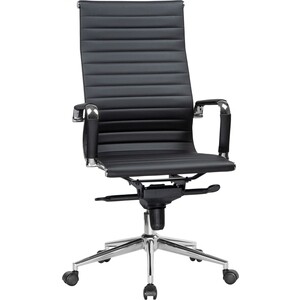 Офисное кресло для руководителей Dobrin CLARK LMR-101F черный офисное кресло для персонала dobrin terry lm 9400 мятный велюр mj9 87