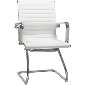 Офисное кресло для посетителей Dobrin CODY LMR-102N белый офисное кресло chairman 279 кож зам