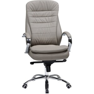 Офисное кресло для руководителей Dobrin LYNDON LMR-108F серый офисное кресло для руководителей dobrin clark lmr 101f серый
