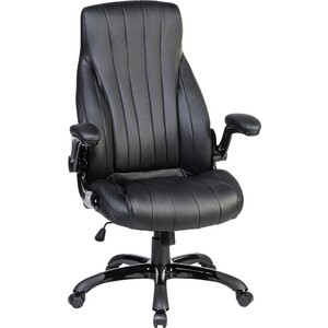 Офисное кресло для руководителей Dobrin WARREN LMR-112B черный офисное кресло для персонала dobrin terry lm 9400 пудрово розовый велюр mj9 32