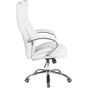 Офисное кресло для руководителей Dobrin CHESTER LMR-114B белый