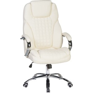 Офисное кресло для руководителей Dobrin CHESTER LMR-114B кремовый офисное кресло для руководителей dobrin chester lmr 114b белый
