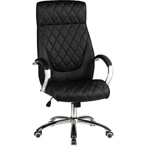 Офисное кресло для руководителей Dobrin BENJAMIN LMR-117B черный офисное кресло chairman ch566 оранжевый 00 07145963