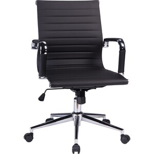 Офисное кресло для руководителей Dobrin CLAYTON LMR-118B черный офисное кресло для персонала dobrin terry lm 9400 пудрово розовый велюр mj9 32