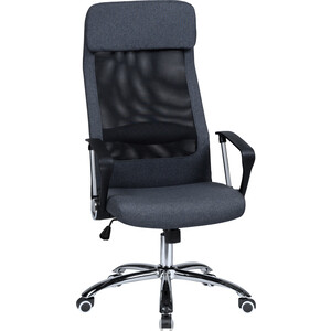 Офисное кресло для персонала Dobrin PIERCE LMR-119B серый офисное кресло для персонала dobrin monty lm 9800 кремовый