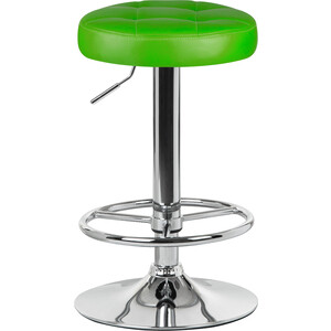 Табурет барный Dobrin BRUNO LM-5008 зеленый пуф столик складной 38x38x43 см зеленый