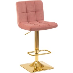 Стул барный Dobrin GOLDIE LM-5016 пудрово-розовый велюр (MJ9-32) стул дебют мебель монти маренго velutto 10 пепельно розовый