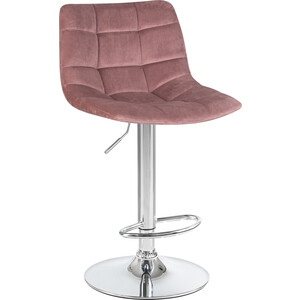 Стул барный Dobrin TAILOR LM-5017 пудрово-розовый велюр (MJ9-32) стул дебют мебель монти маренго velutto 10 пепельно розовый