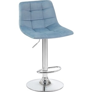 Стул барный Dobrin TAILOR LM-5017 пудрово-голубой велюр (MJ9-74) офисное кресло для персонала dobrin terry lm 9400 мятный велюр mj9 87