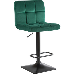 Стул барный Dobrin DOMINIC LM-5018 зеленый велюр (MJ9-88) офисное кресло для персонала dobrin terry lm 9400 мятный велюр mj9 87