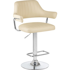 Стул барный Dobrin CHARLY LM-5019 кремовый офисное кресло для персонала dobrin monty lm 9800 кремовый