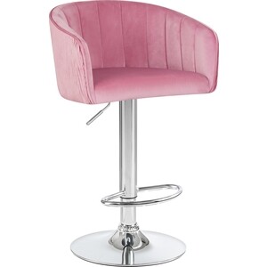 Стул барный Dobrin DARCY LM-5025 розовый велюр (1922-16) стул дебют мебель монти маренго velutto 10 пепельно розовый