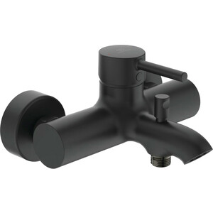 Смеситель для ванны Ideal Standard Cerafine черный шелк (BC199XG) смеситель для раковины ideal standard cerafine o с донным клапаном шелк bc699xg