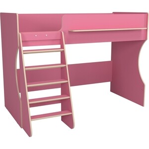 Кровать чердак Капризун Капризун 1 (Р432-розовый)