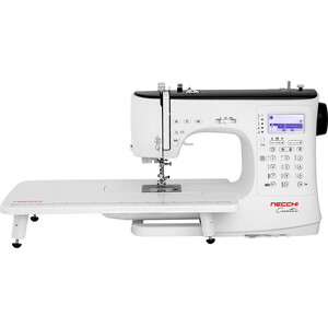 Швейно-вышивальная машина NECCHI NC-205D белый/фиолетовый швейная машина necchi 5534a белый