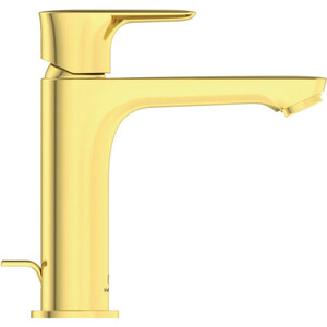 Смеситель для раковины Ideal Standard Connect Air Grande с донным клапаном, шлифованное золото (A7012A2)