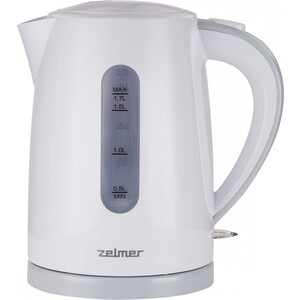 Чайник электрический Zelmer ZCK7616S WHITE/SYMBIO 71504445P ZCK7616S WHITE/SYMBIO - фото 1