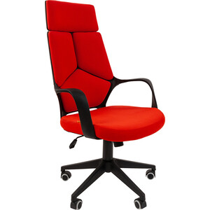 Офисное кресло Chairman 525 Россия ткань 26-22 красный (00-07103576) офисное кресло chairman 279 кож зам