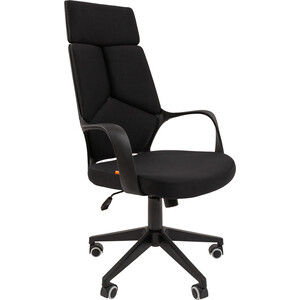 Офисное кресло Chairman 525 Россия ткань 26-28 черный (00-07103574) офисное кресло chairman 279 кож зам