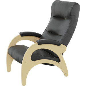 Кресло для отдыха Мебелик Модель 41 б/л Ткань Дунди 108, каркас дуб шампань кресло для отдыха мебелик шоле ткань макс 100 каркас венге