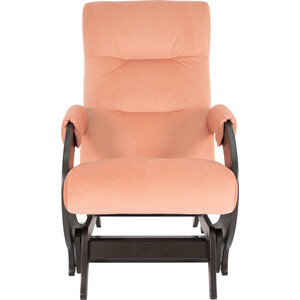Кресло-маятник Мебелик Эталон шпон Ткань MAXX305, каркас венге